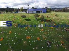 Visitan familiares a difuntos enterrados en Valle de los Ángeles 2015 - ES imagen agencia de fotografía
