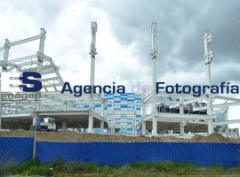 Obras de remodelación en estadios - ES imagen agencia de fotografía
