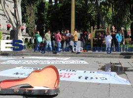 CUEP marcha al zócalo de la ciudad - ES imagen agencia de fotografía