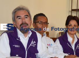 Integrantes del PES hablan sobre perrogativas aprobadas por el IEE para los partidos. - ES imagen agencia de fotografía