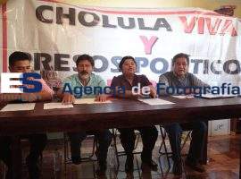 Integrantes de Cholula Viva y Digna denuncian órdenes de aprehensión - ES imagen agencia de fotografía