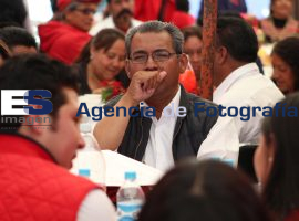 Reunión de Colonos Poblanos con Alberto Jiménez Merino - ES imagen agencia de fotografía