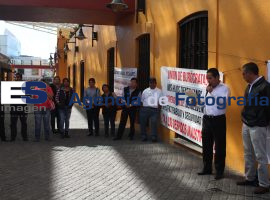 Construcción del Tren turístico Puebla-Cholula - ES imagen agencia de fotografía