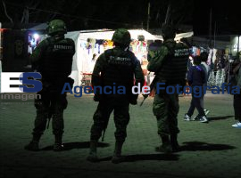 Ejército mexicano en Huejotzingo - ES imagen agencia de fotografía